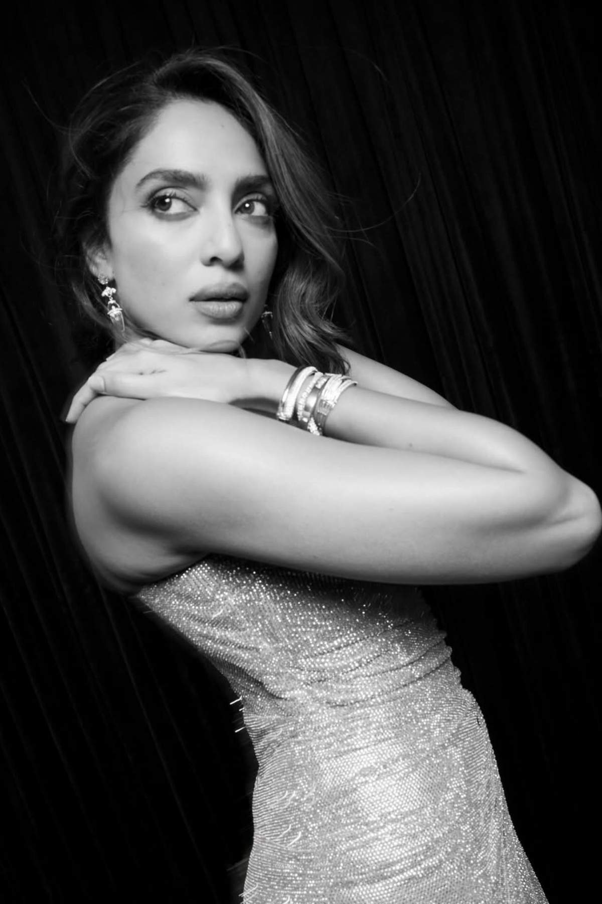 Sobhita Dhulipala in Valora Gown Set - B