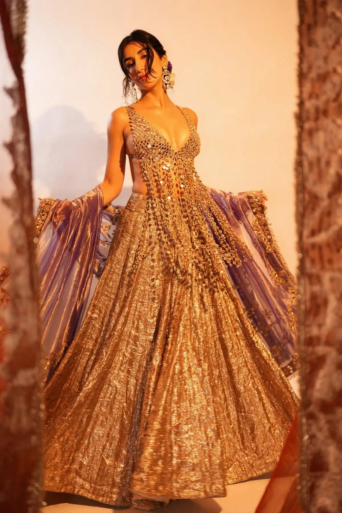 Parul Gulaati in Noor-e-Jhalar lehenga set