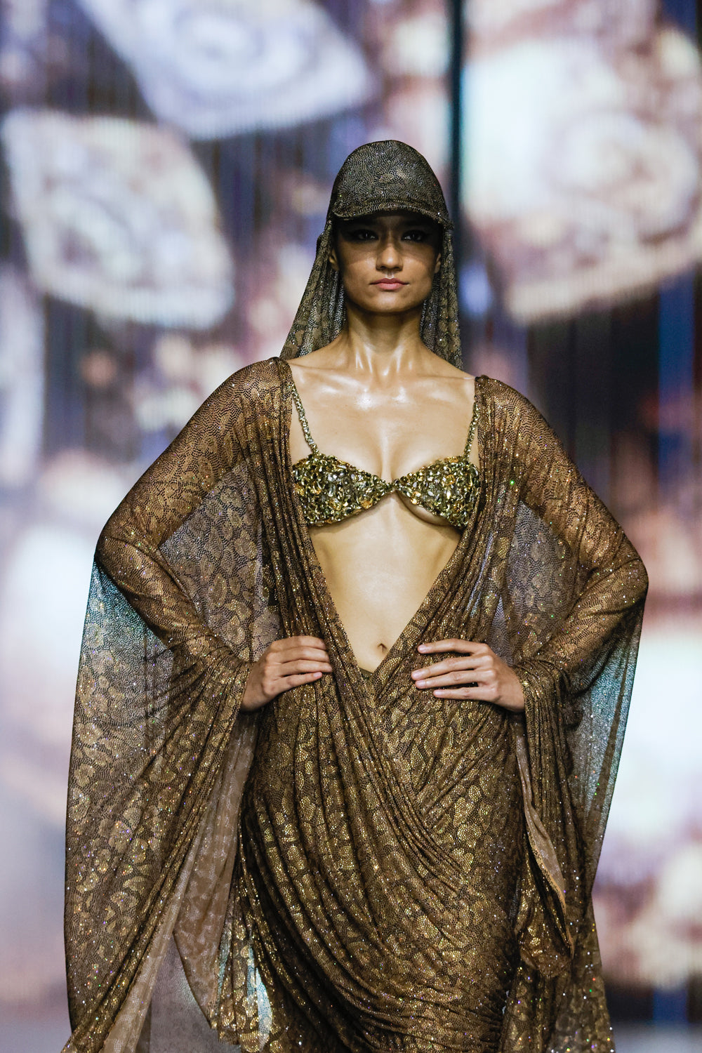 Untamed Glam Lehenga Saree