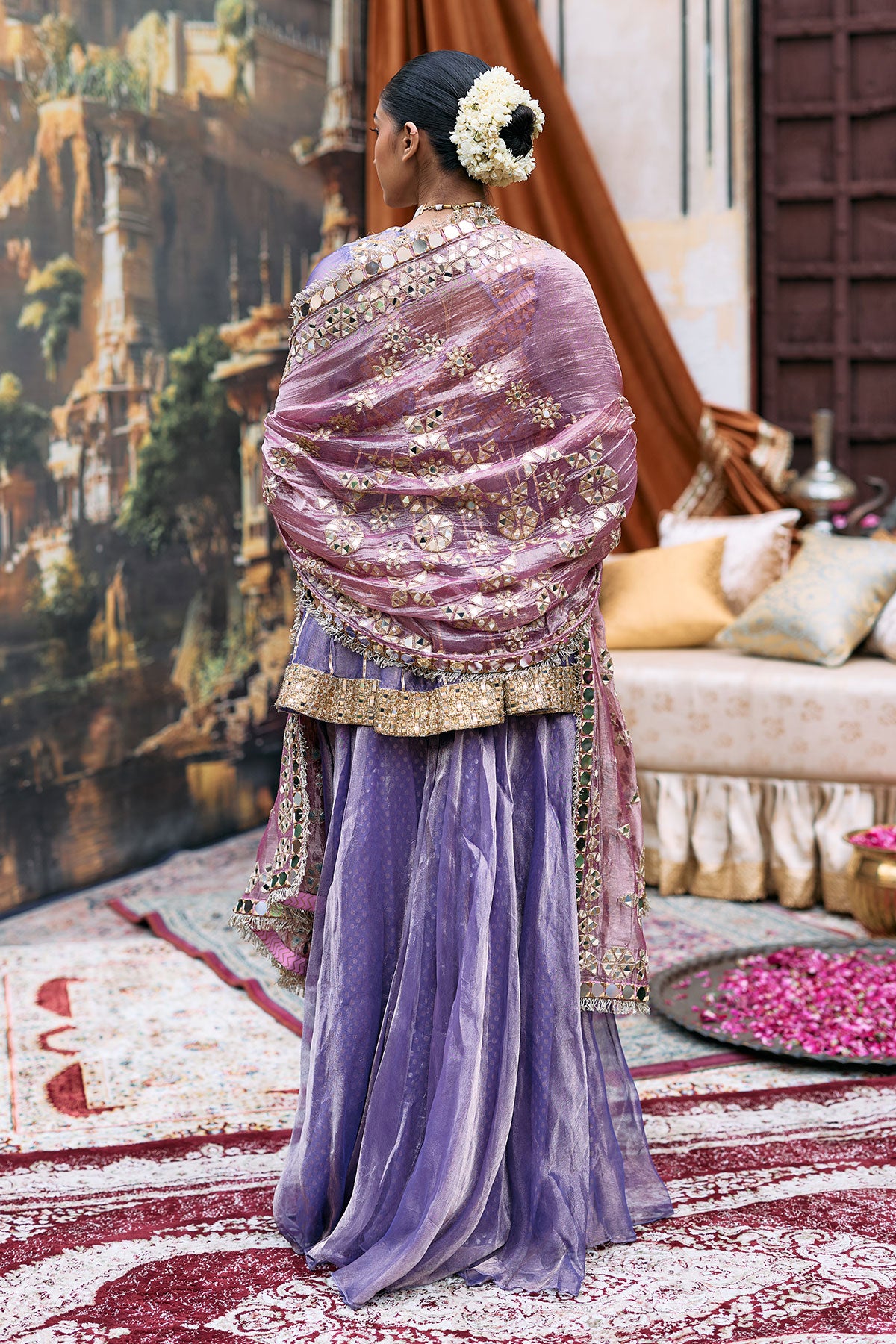 Jamunee Arzoo Peplum Sharara Set