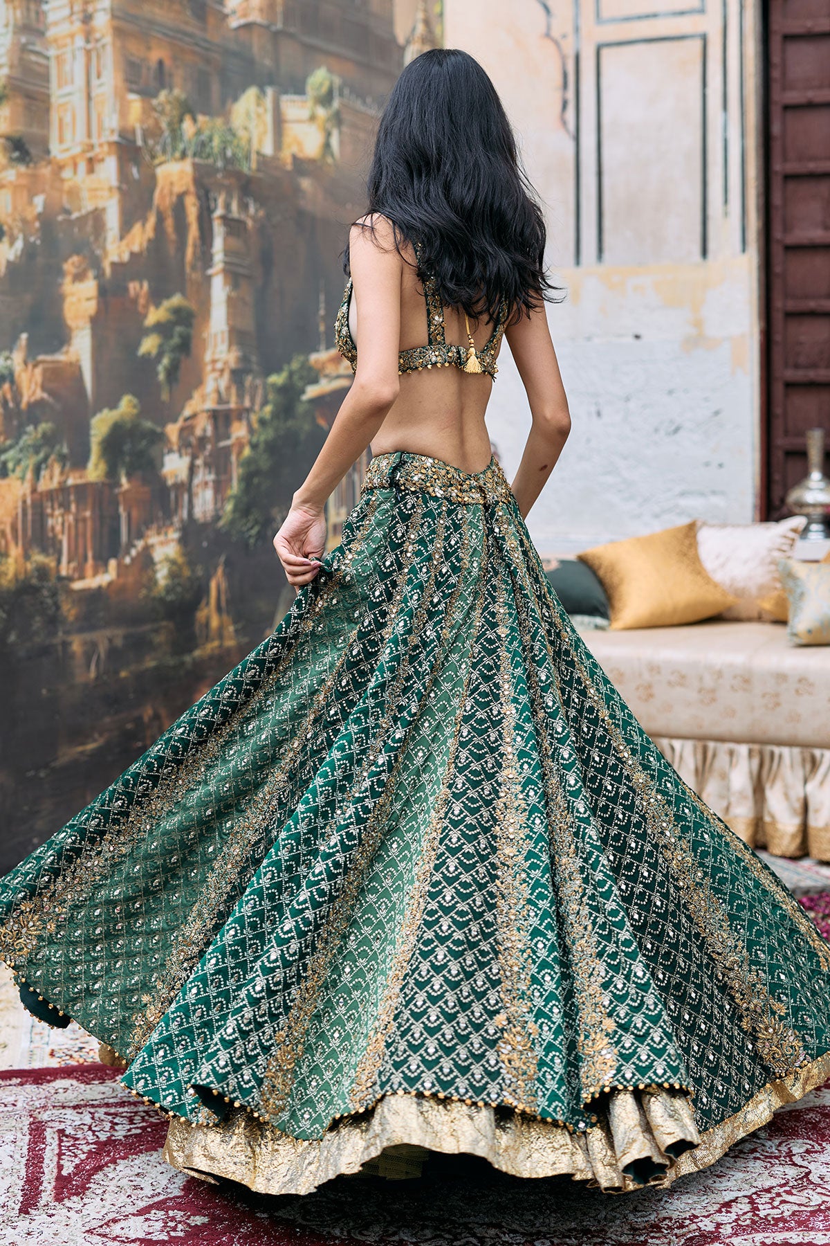 Vaidurya Lehenga Set