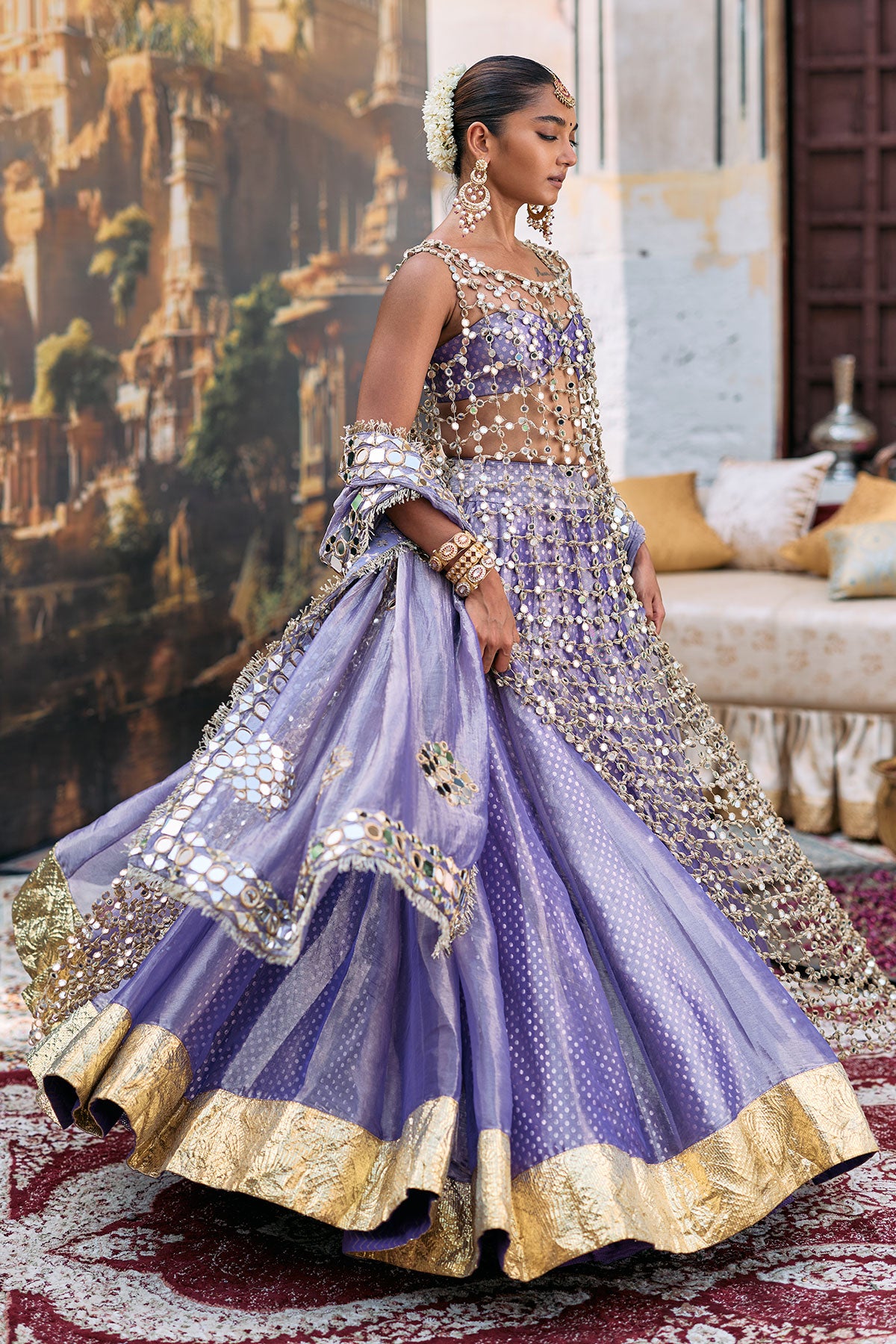 Prabha Lehenga Set with Dupatta