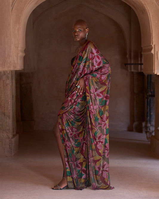 Yasmeen Corset Saree Set