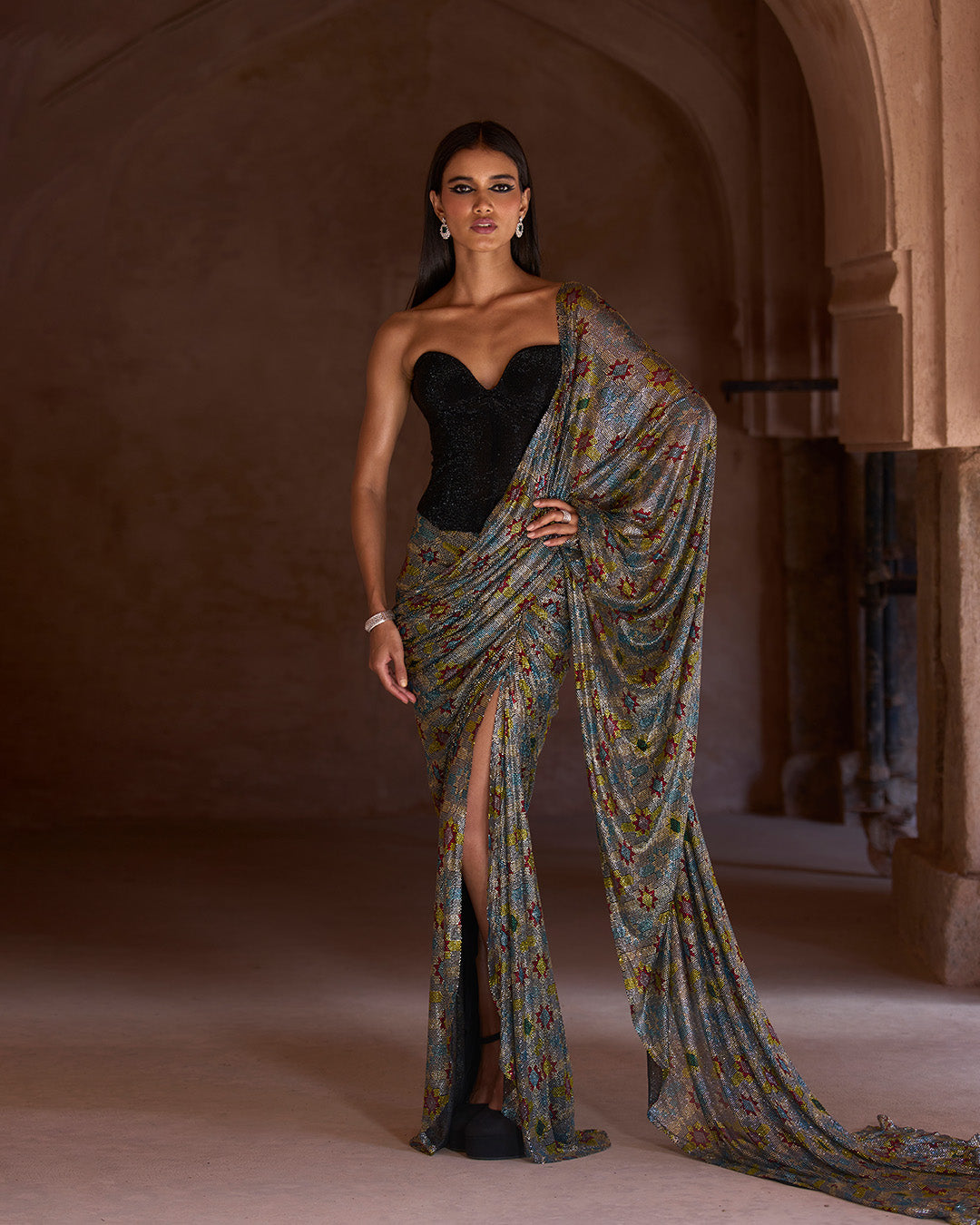 Sana Corset Saree Set
