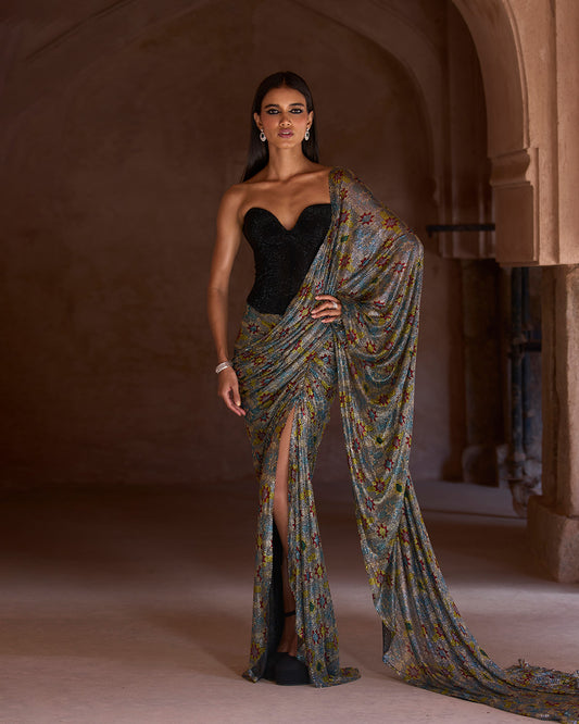 Sana Corset Saree Set