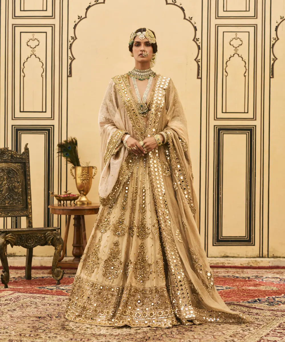 Sunehra Tissue Lehenga Set