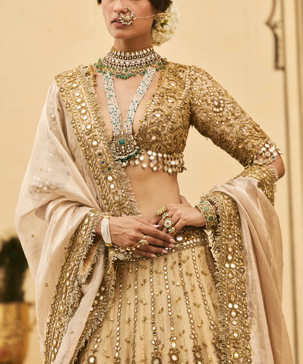 Sunehra Tissue Lehenga Set