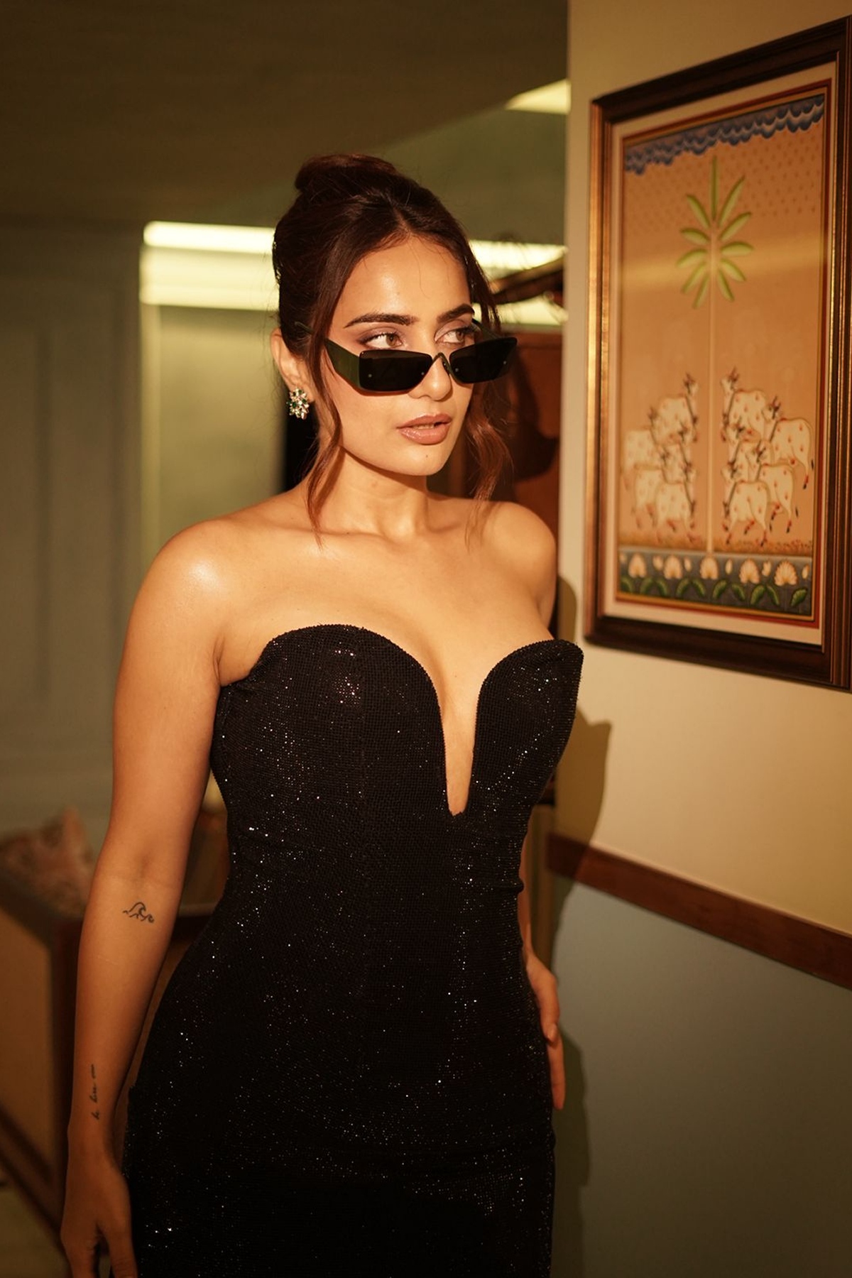 Kusha Kapila in Starry Night Elegance
