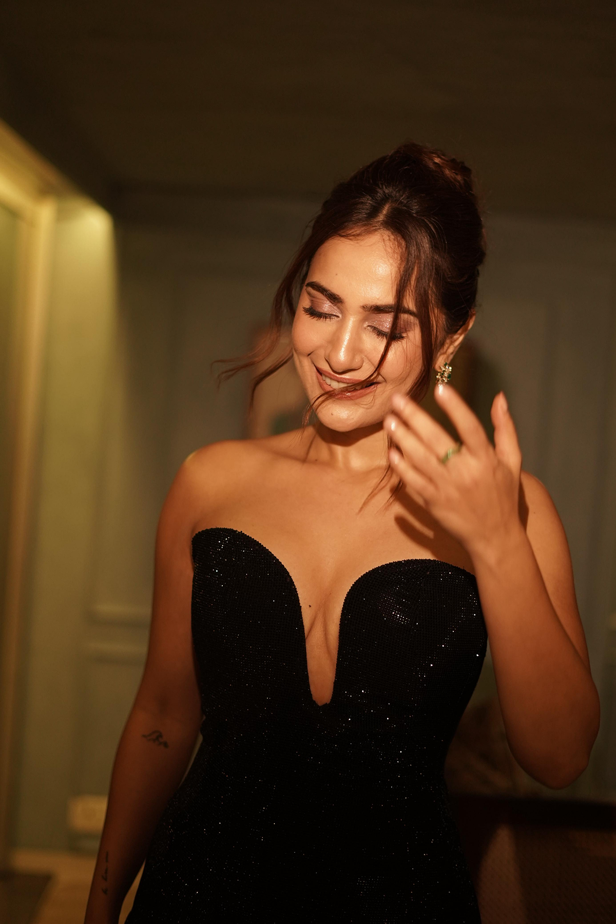 Kusha Kapila in Starry Night Elegance