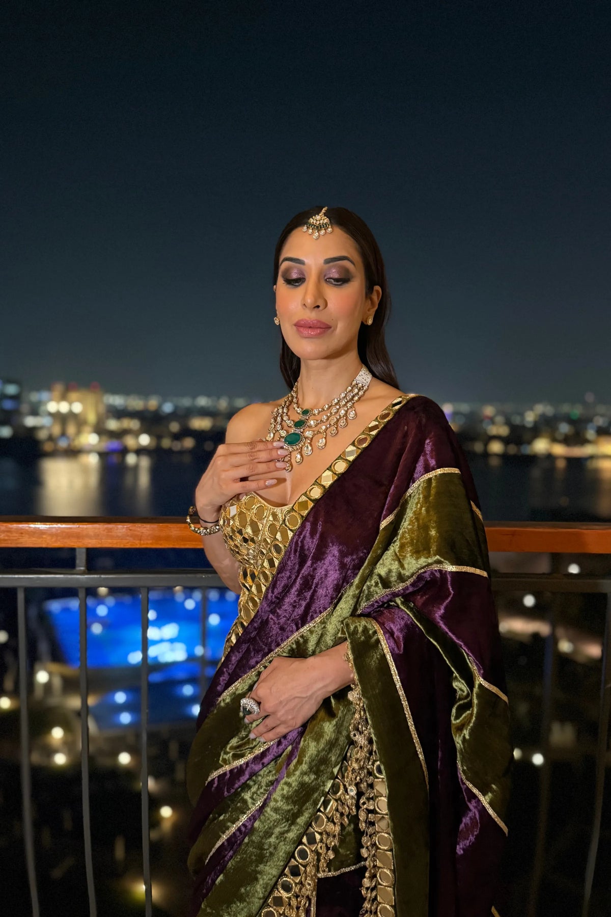 Sophie Choudry in Jahan-e-ishq Saree