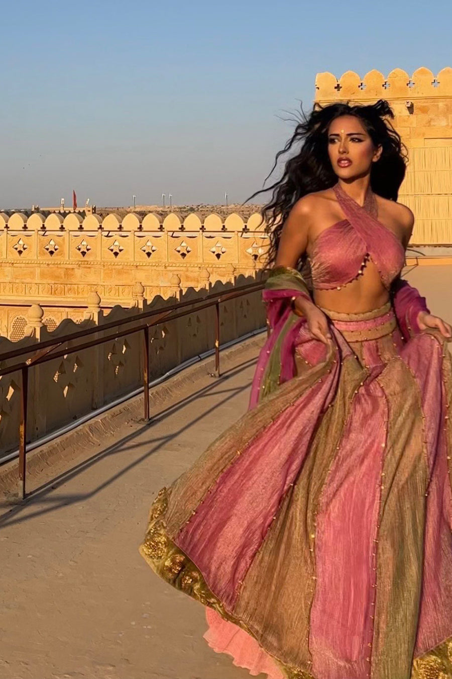 Seerat Saini in Basanti Gulabi