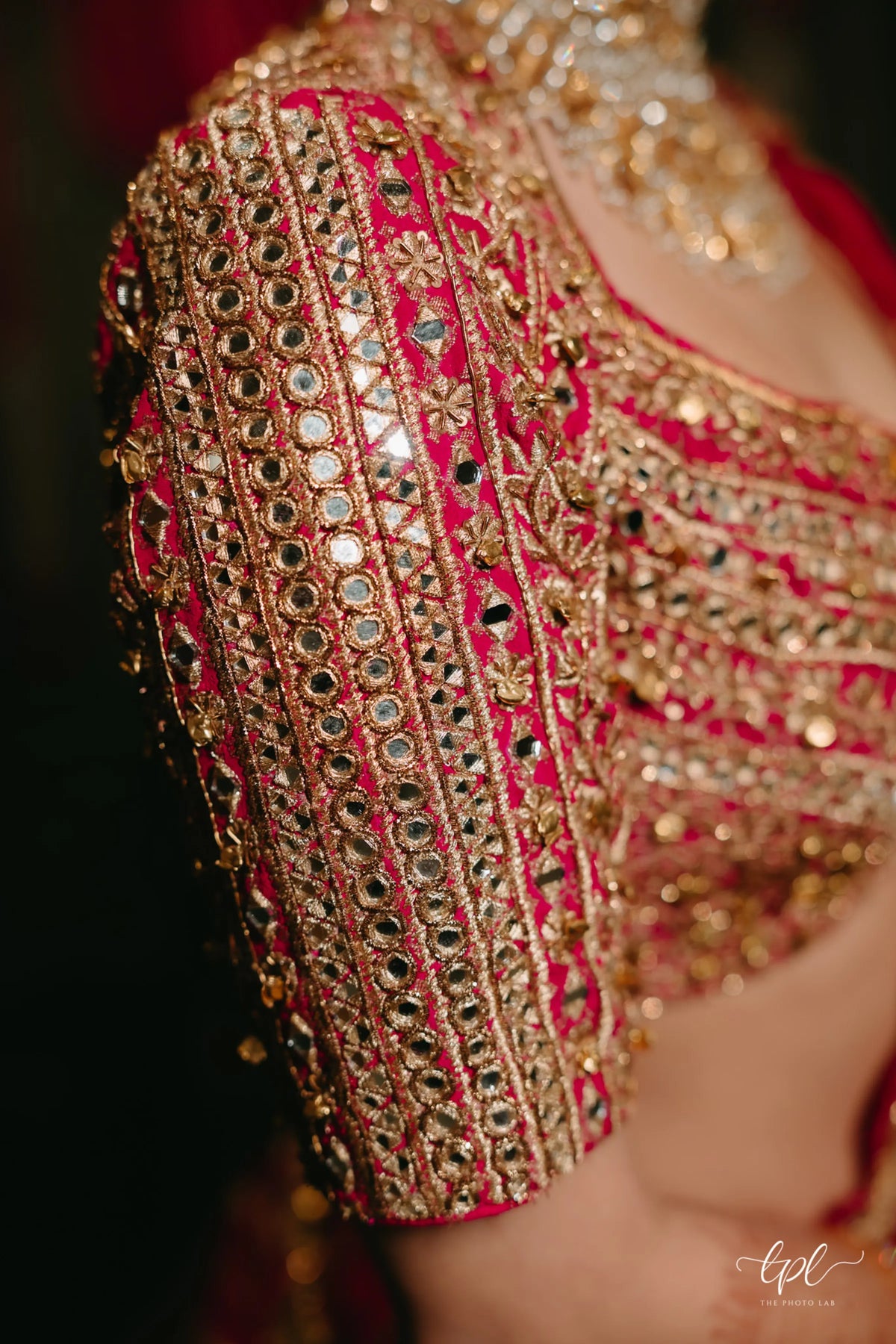 Shauna Gautam in Rani Pink Bridal Lehenga Set
