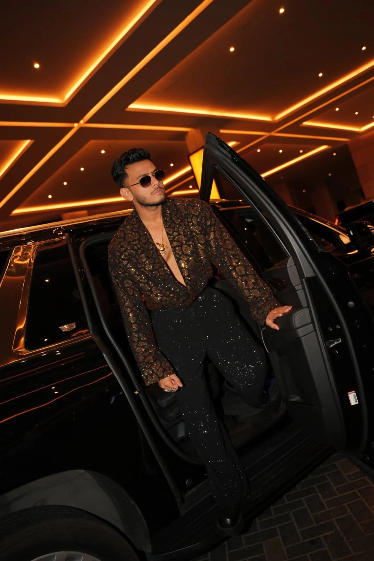 Vishal Jethwa in Aurelio Blazer Set