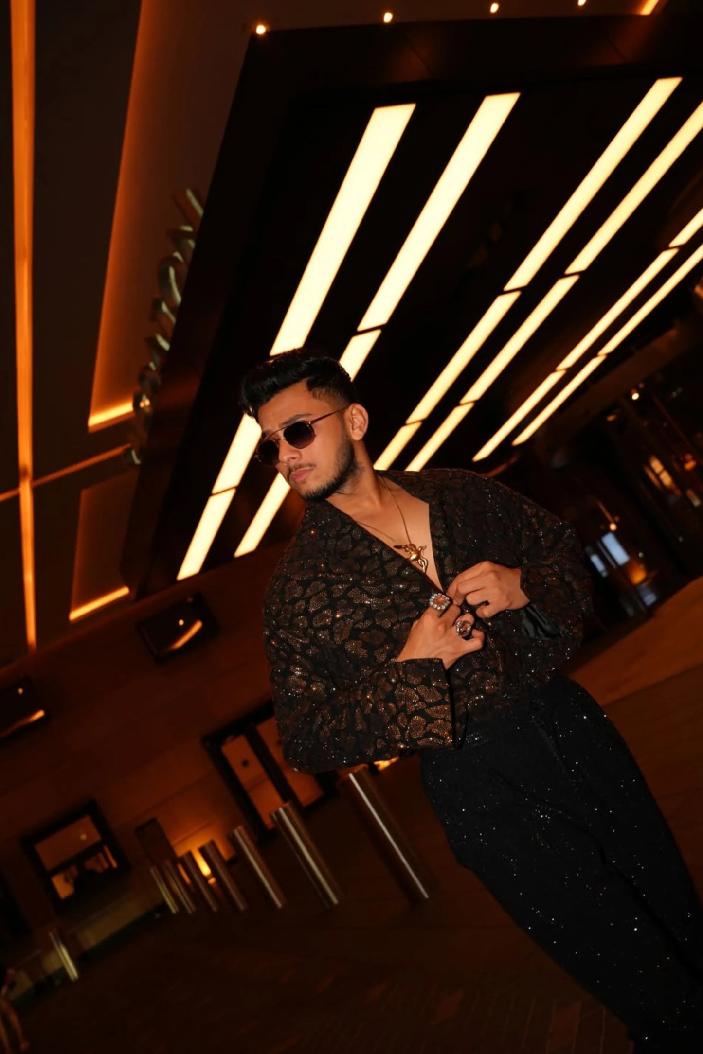 Vishal Jethwa in Aurelio Blazer Set