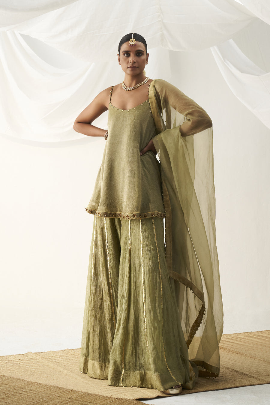Kerani Sharara Set