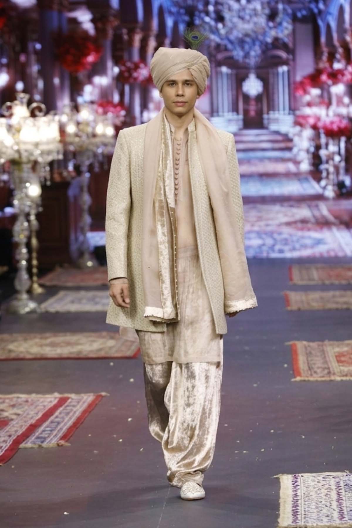 Gulzar Open Jacket Set
