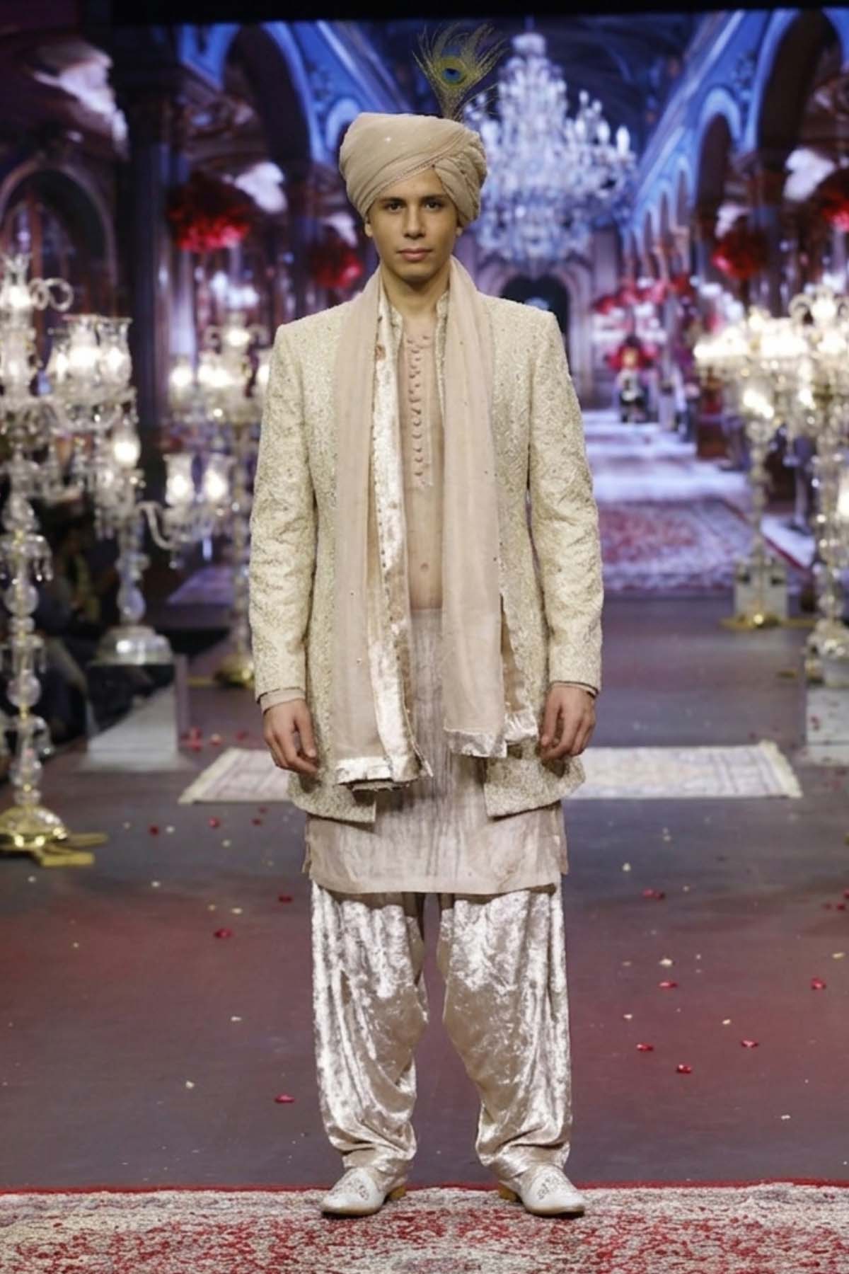 Gulzar Open Jacket Set