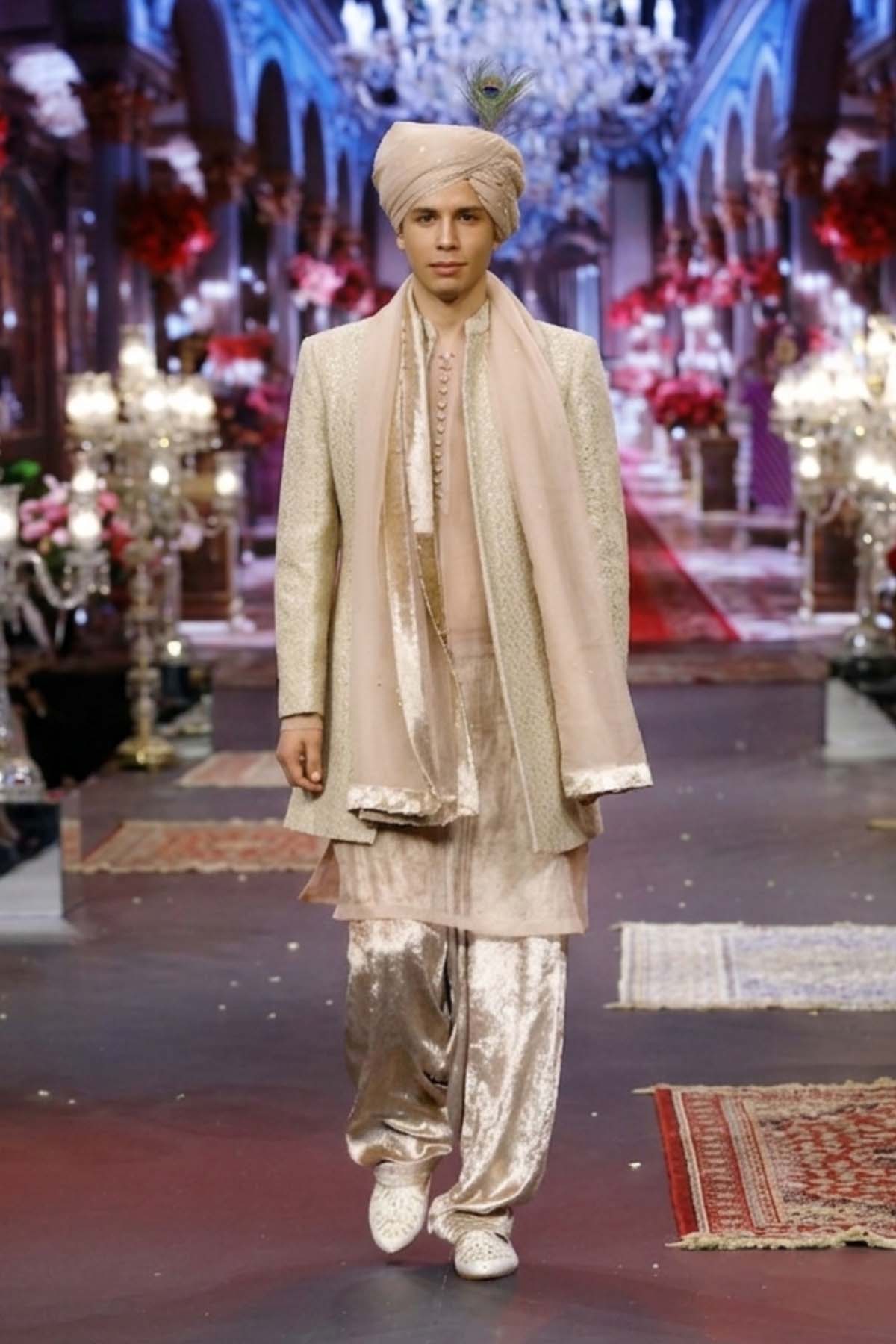 Gulzar Open Jacket Set