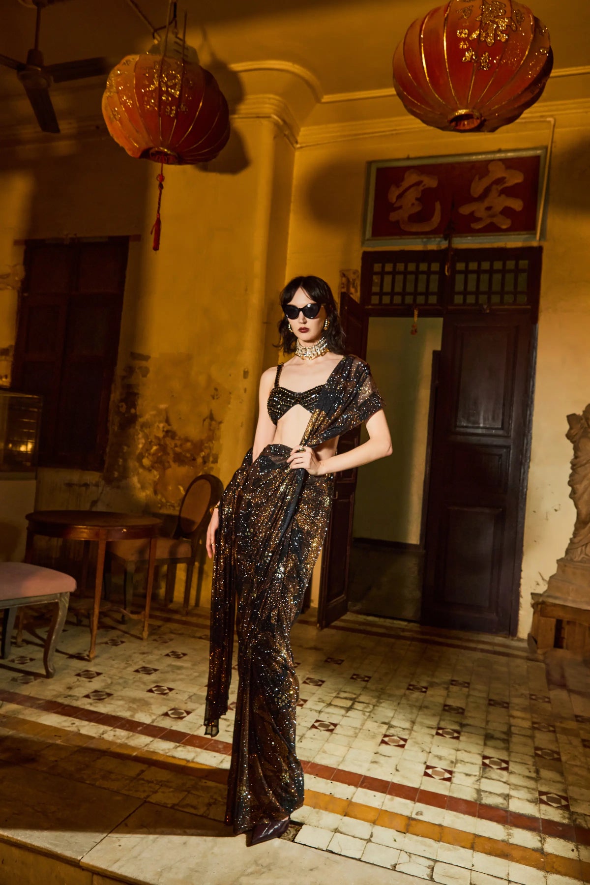 Valentina Saree Set