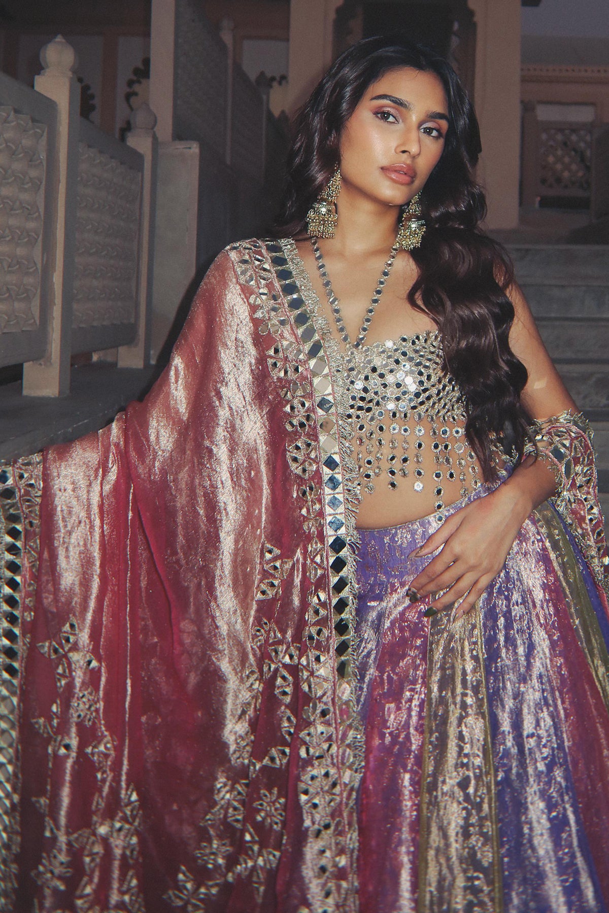 Alavia in Rangratna Lehenga Set