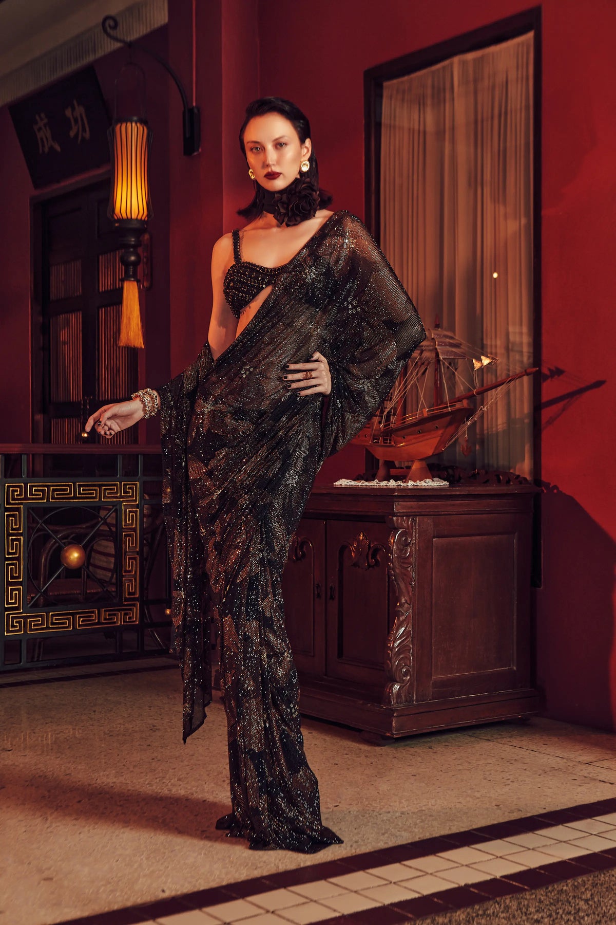 Valentina Saree Set