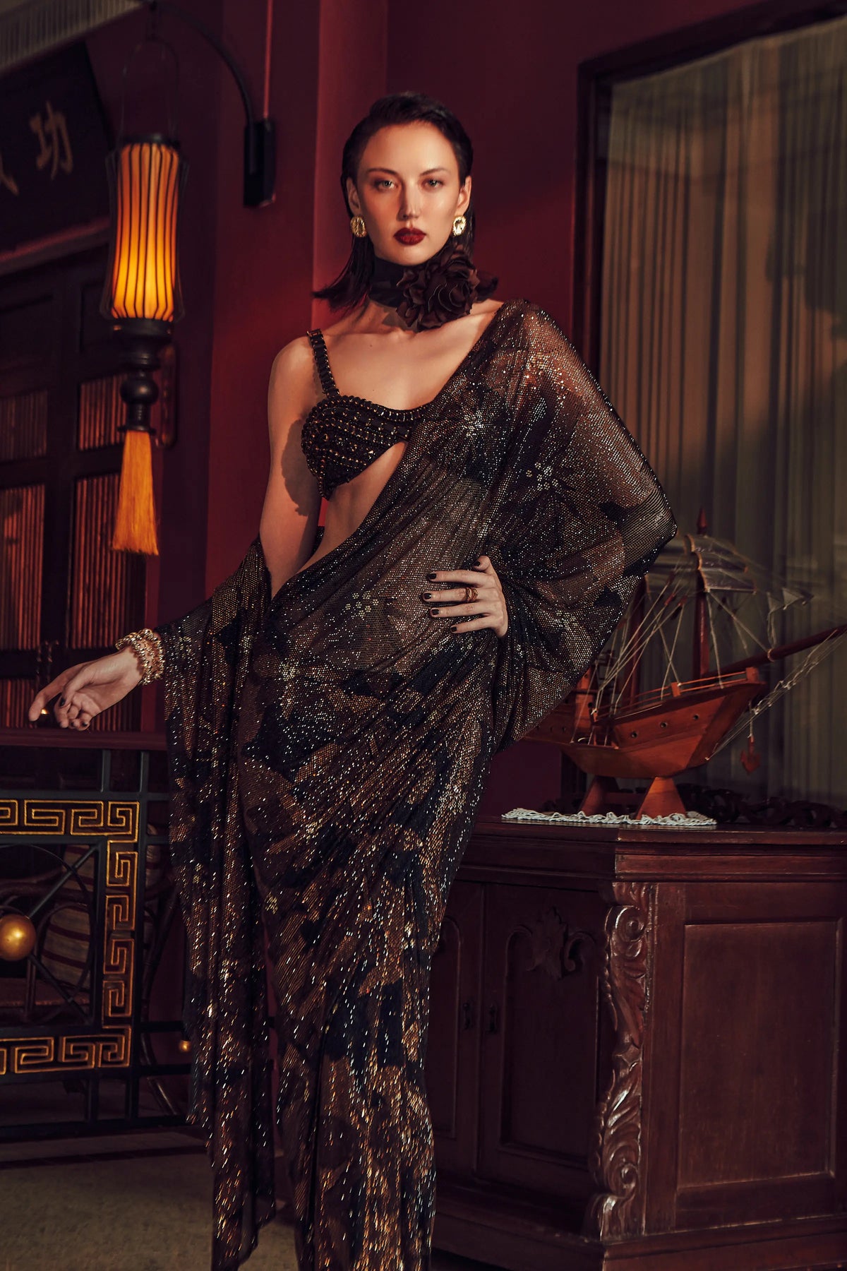 Valentina Saree Set
