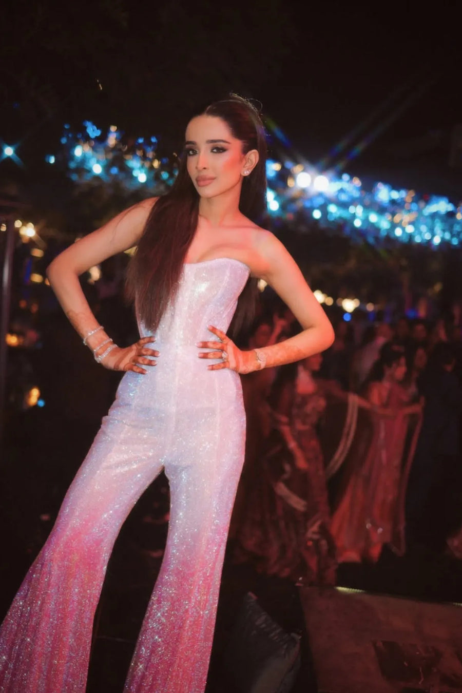 Ahana Raheja in Celestia Stardust Corset Set