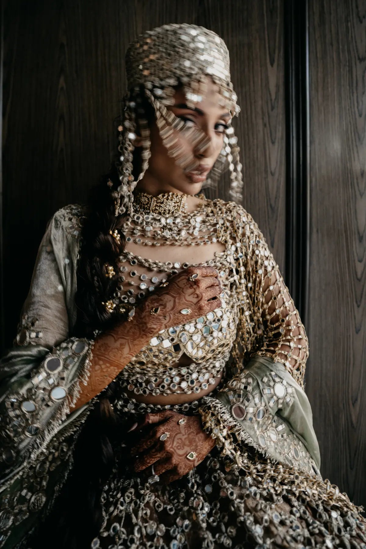 Arissa in Tarakini Lehenga Set