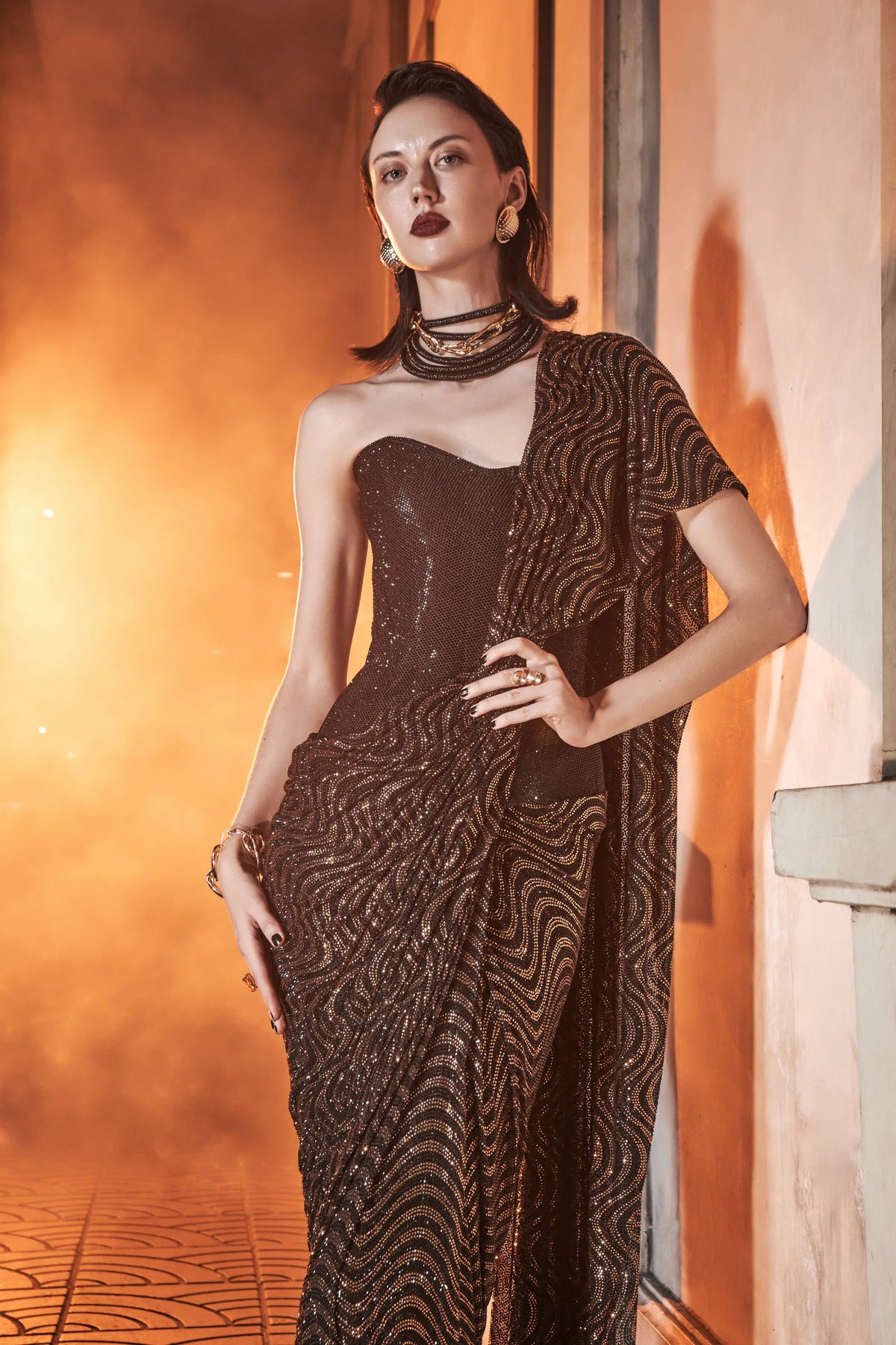 Marquise Saree Set