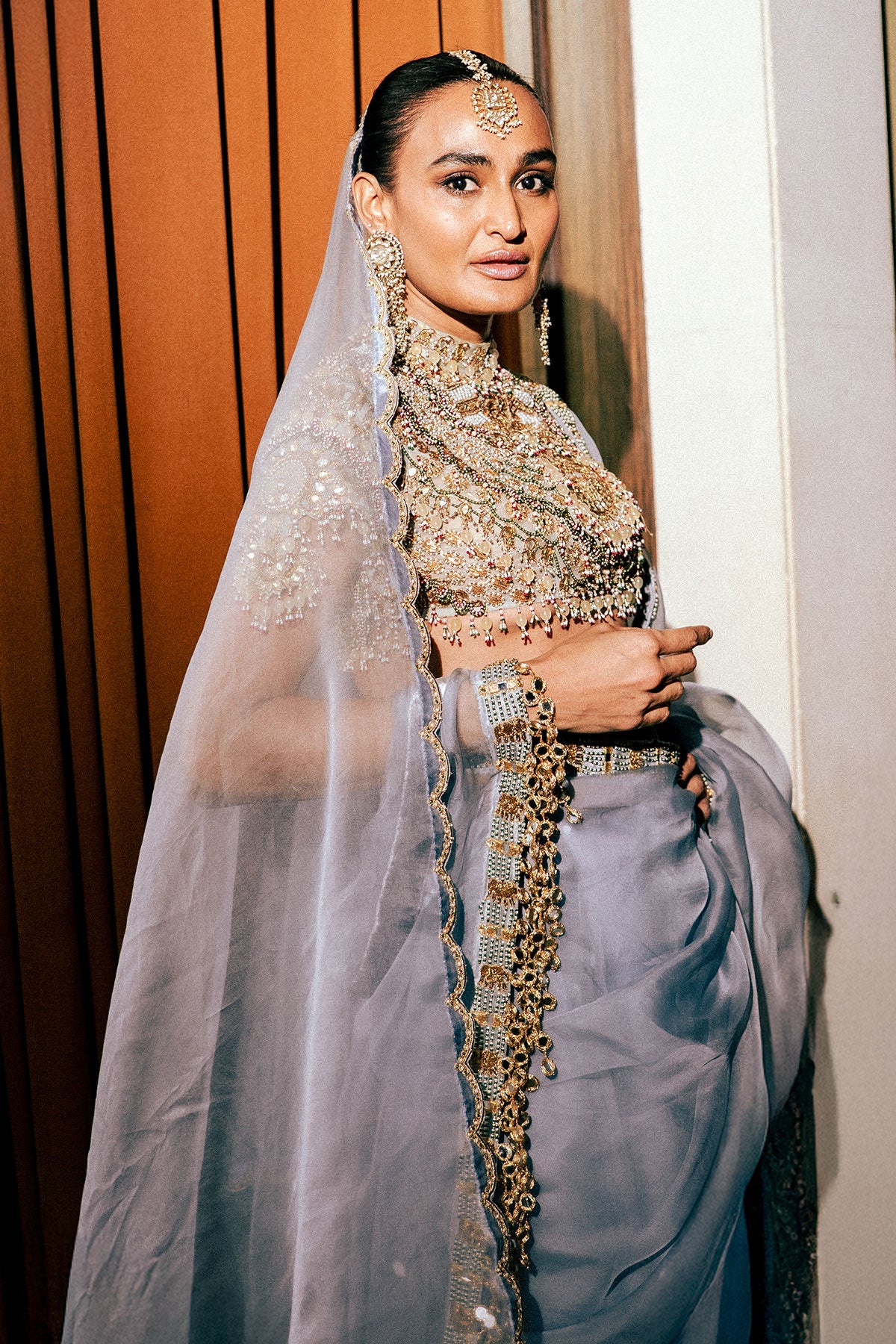 Neelambara Saree Set