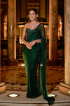 Shivani Bafna in Nour Corset Edition Saree Set