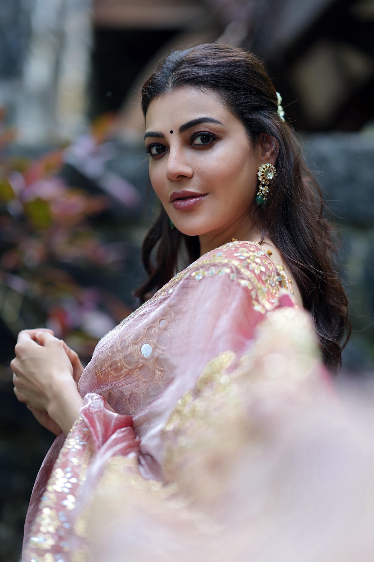 Kajal Aggarwal in Mayur Shilp Saree