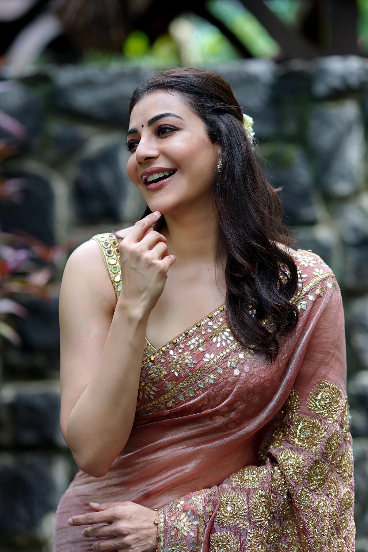 Kajal Aggarwal in Mayur Shilp Saree