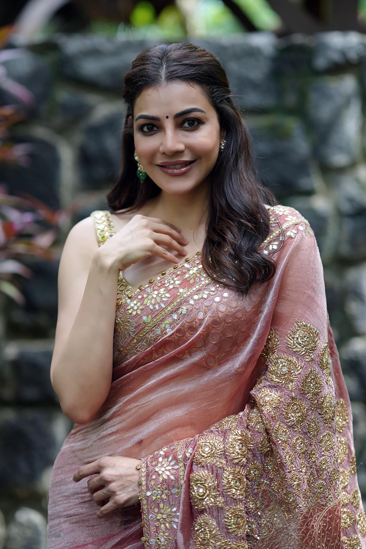 Kajal Aggarwal in Mayur Shilp Saree