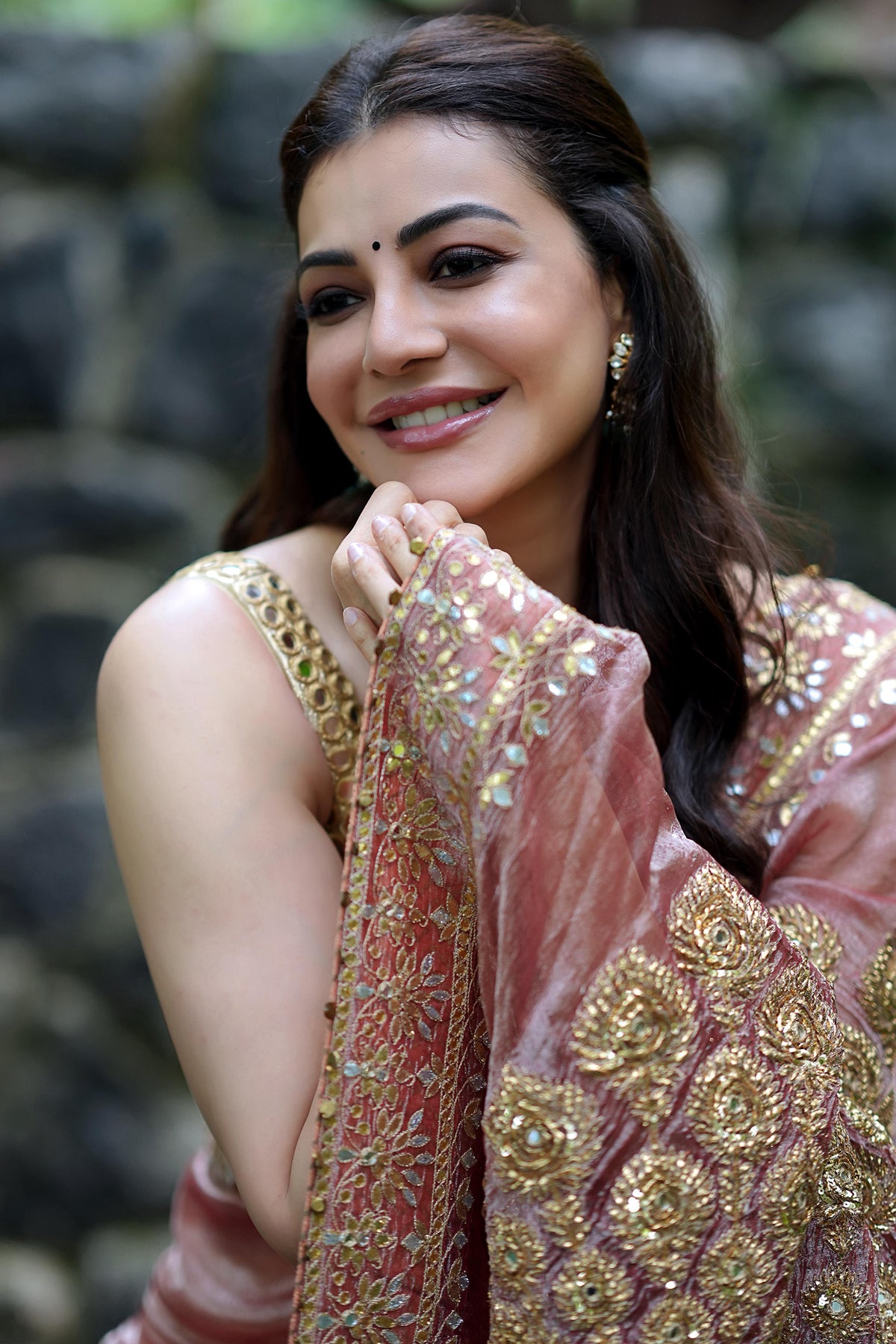 Kajal Aggarwal in Mayur Shilp Saree