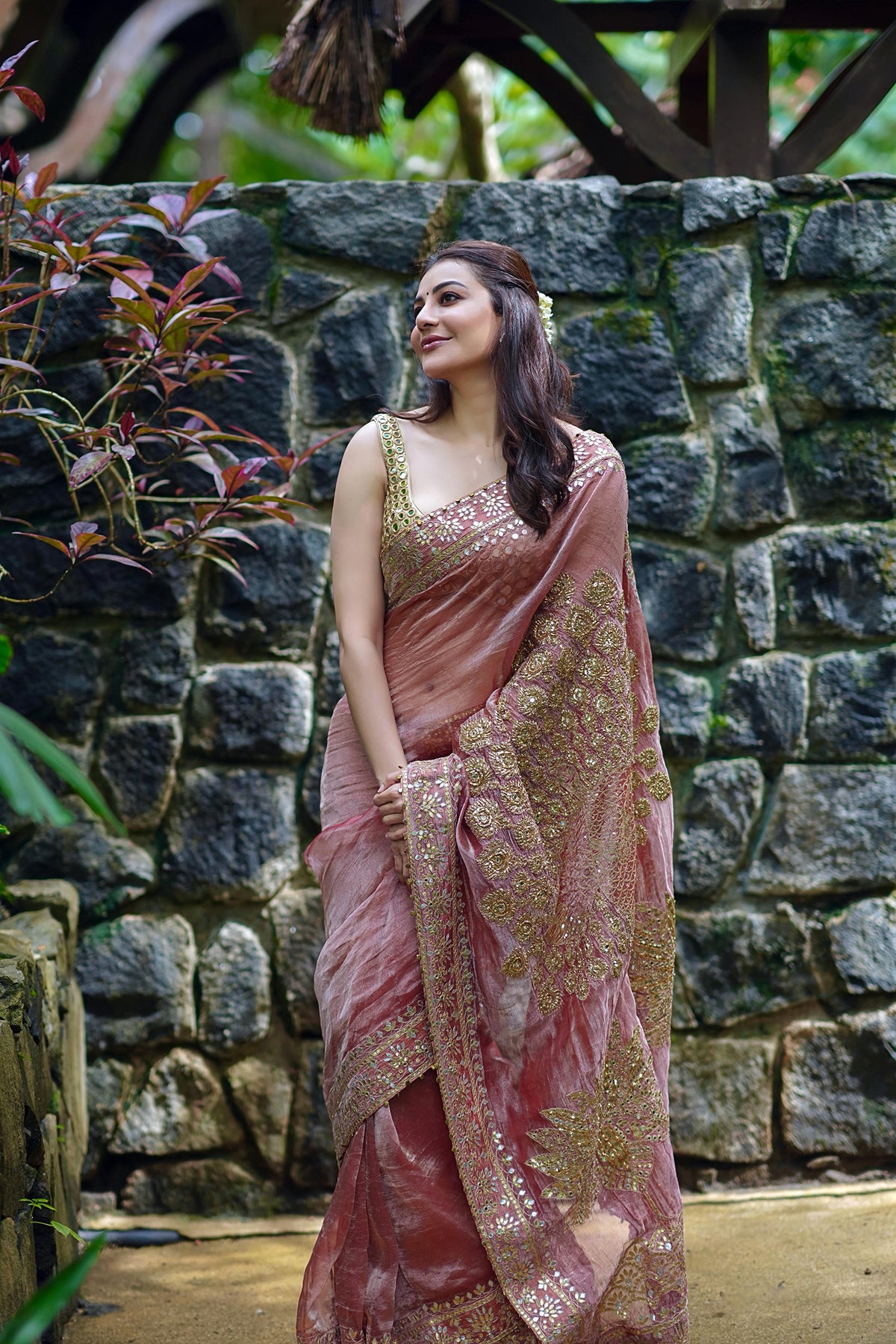 Kajal Aggarwal in Mayur Shilp Saree