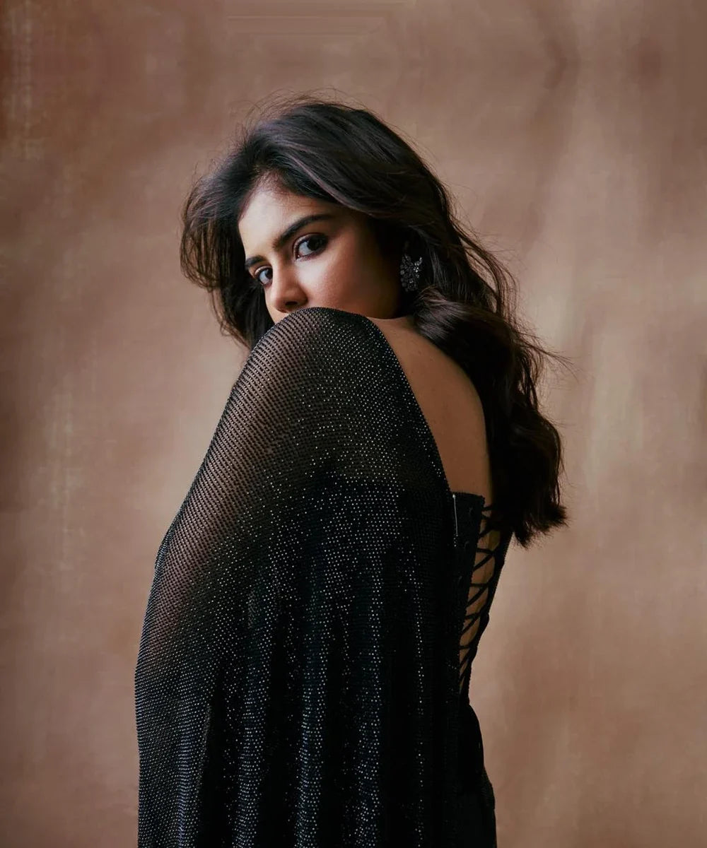 Kalyani in Noir Saree