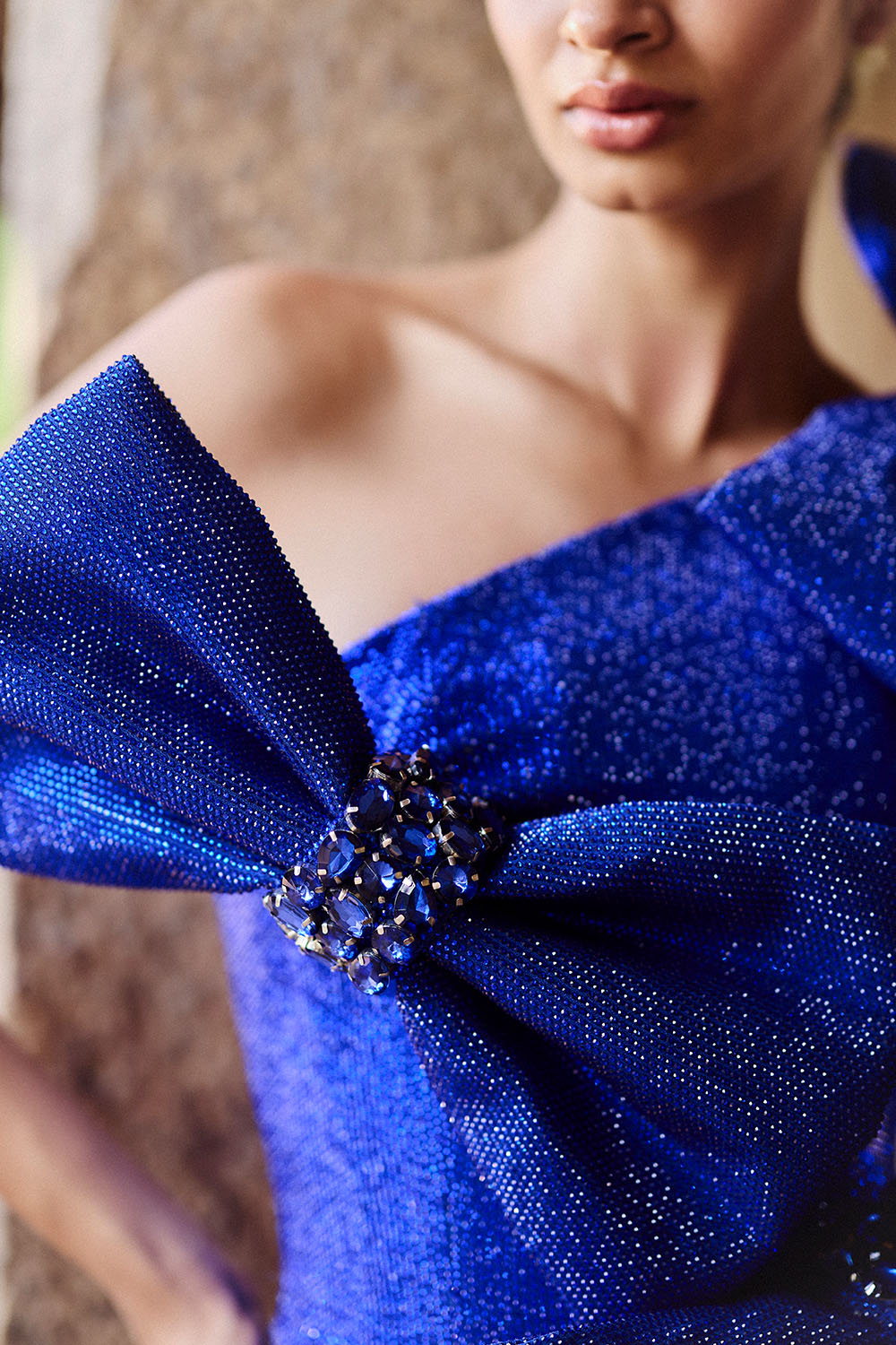 Neelim Blue Bow Dress