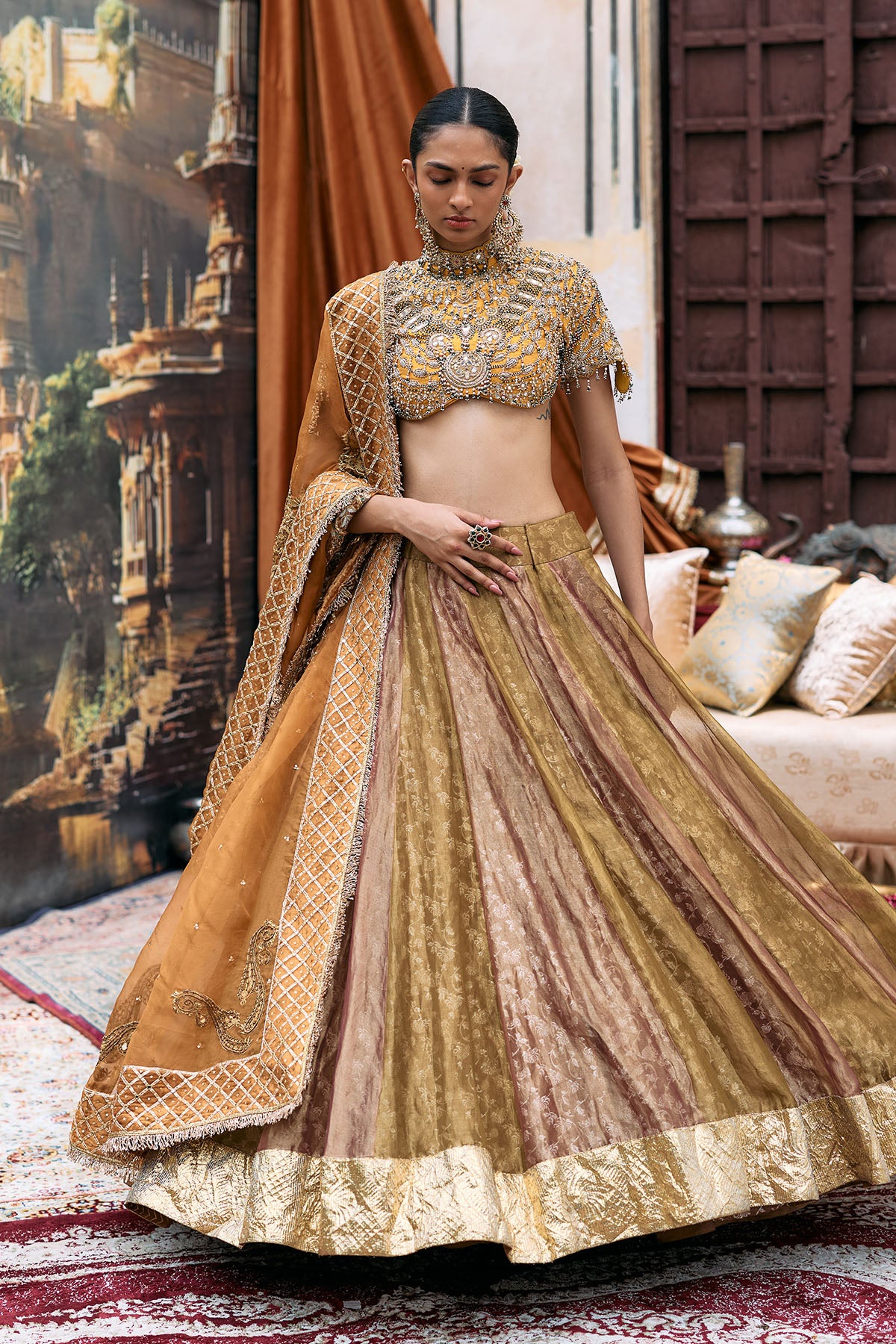 Pravarnika Lehenga Set-C