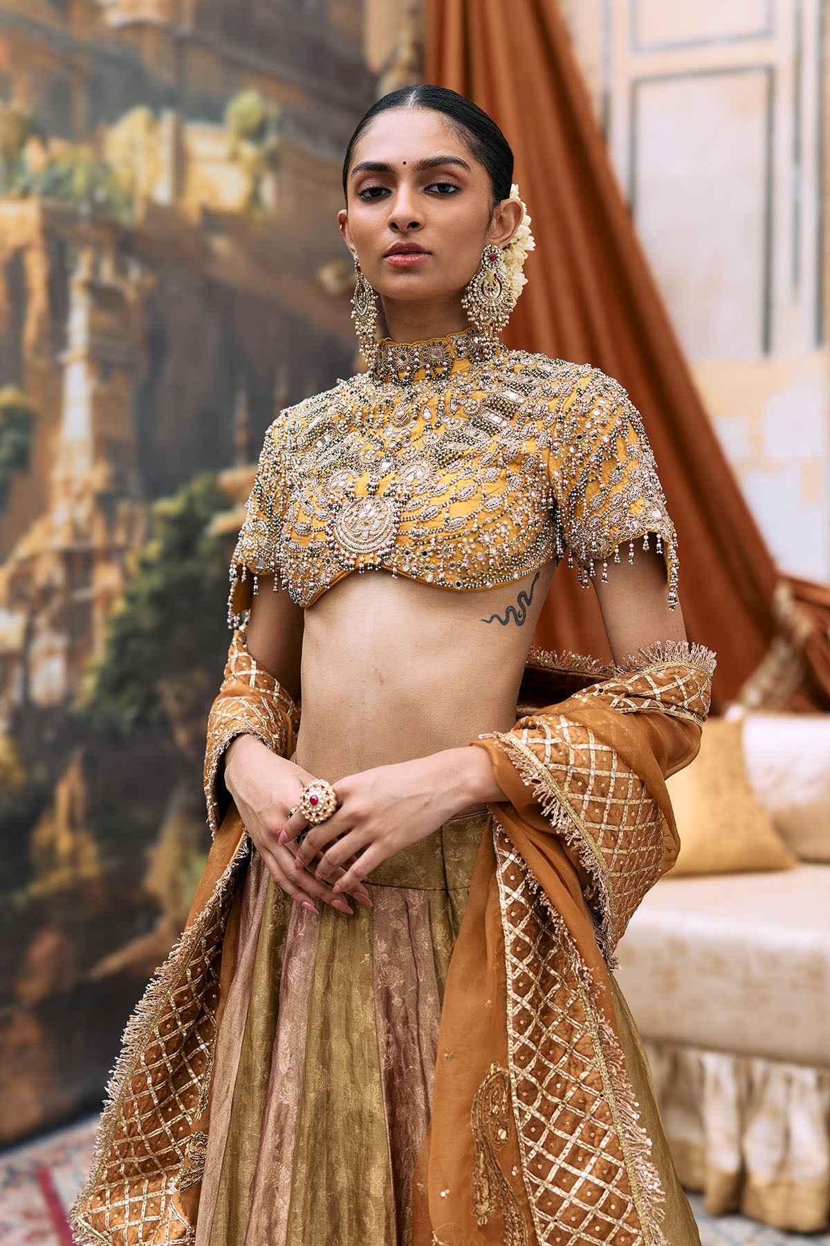 Pravarnika Lehenga Set-C