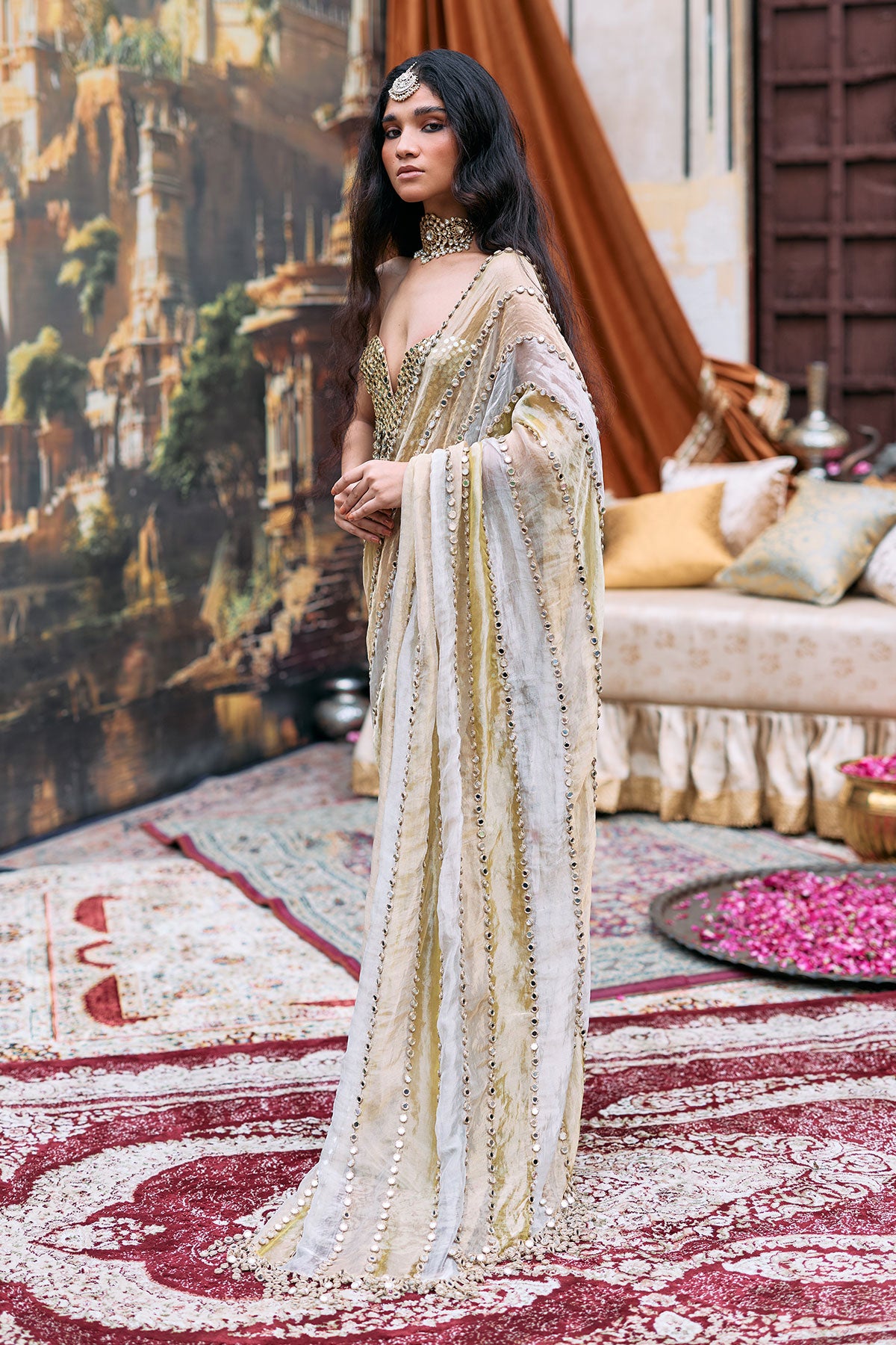 Kanakjyoti Saree Set