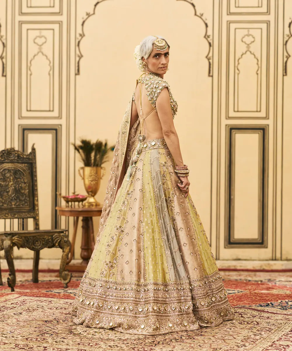 Pallavi Tissue Brocade Lehenga Set