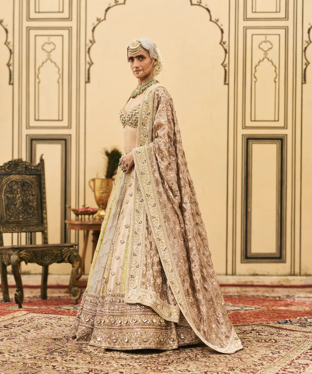 Pallavi Tissue Brocade Lehenga Set