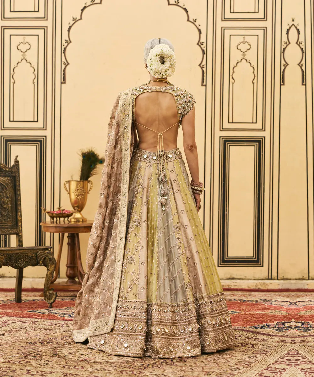 Pallavi Tissue Brocade Lehenga Set