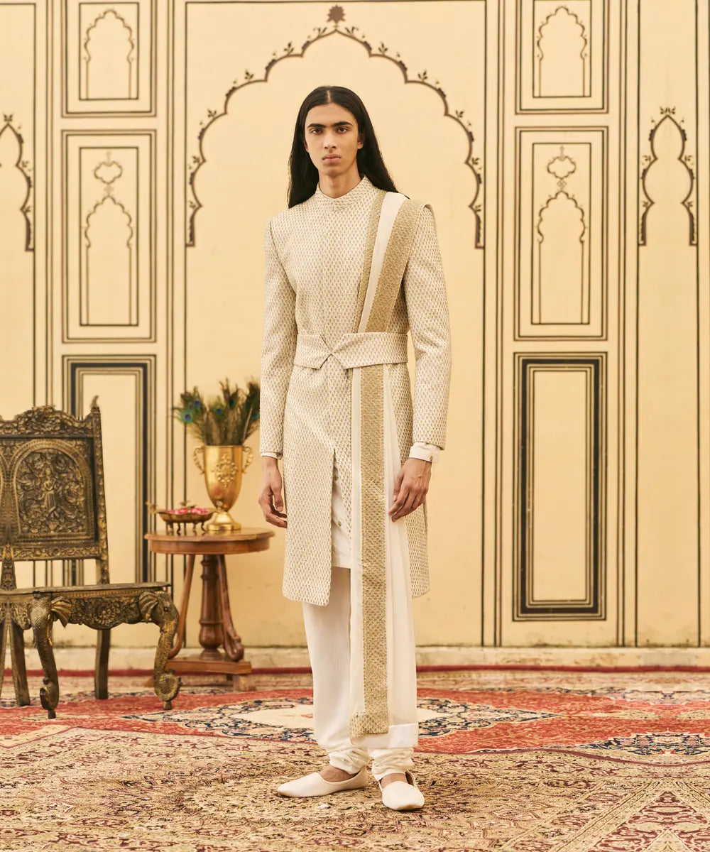 Haimavati Brocade Sherwani Set