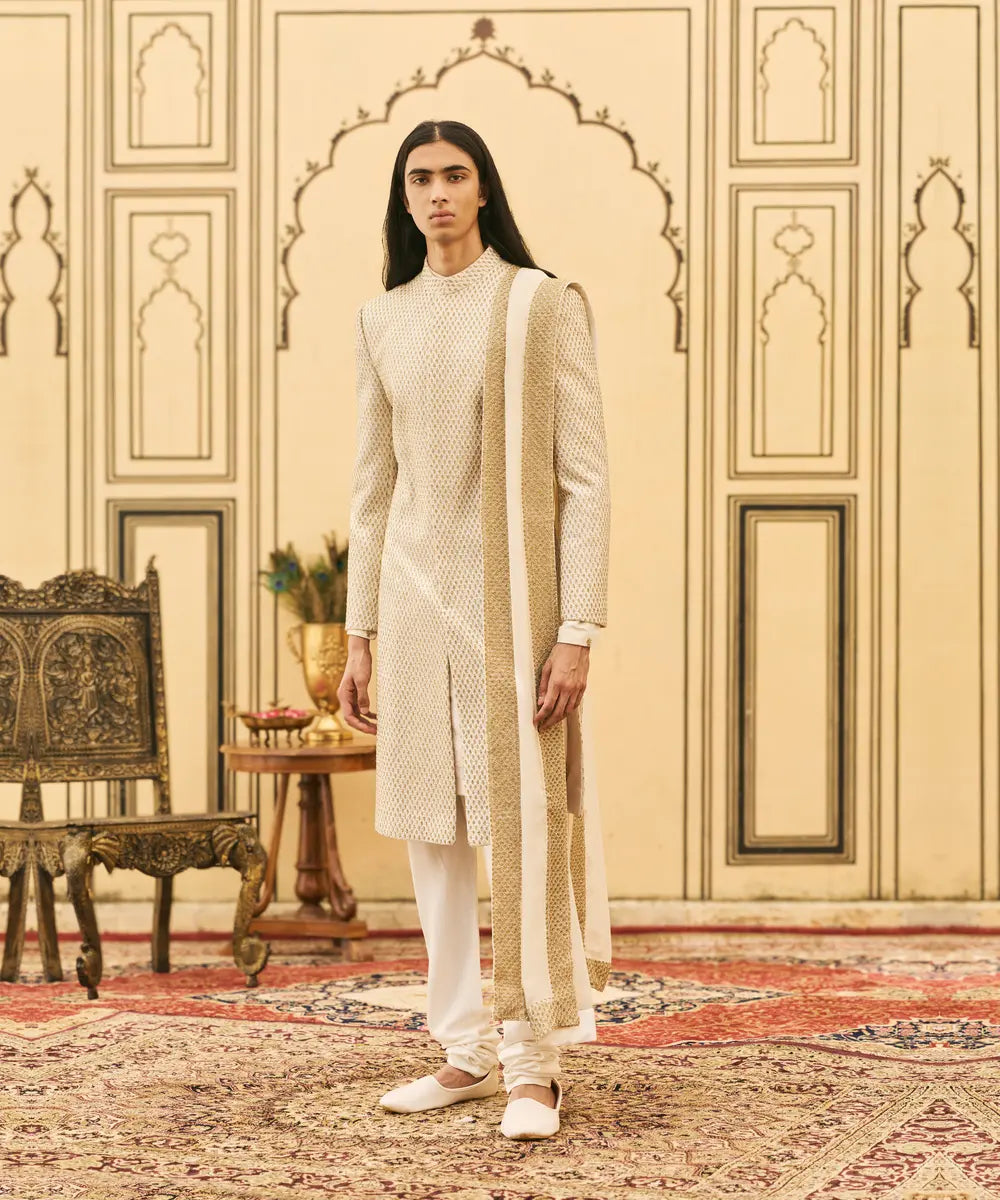 Haimavati Brocade Sherwani Set