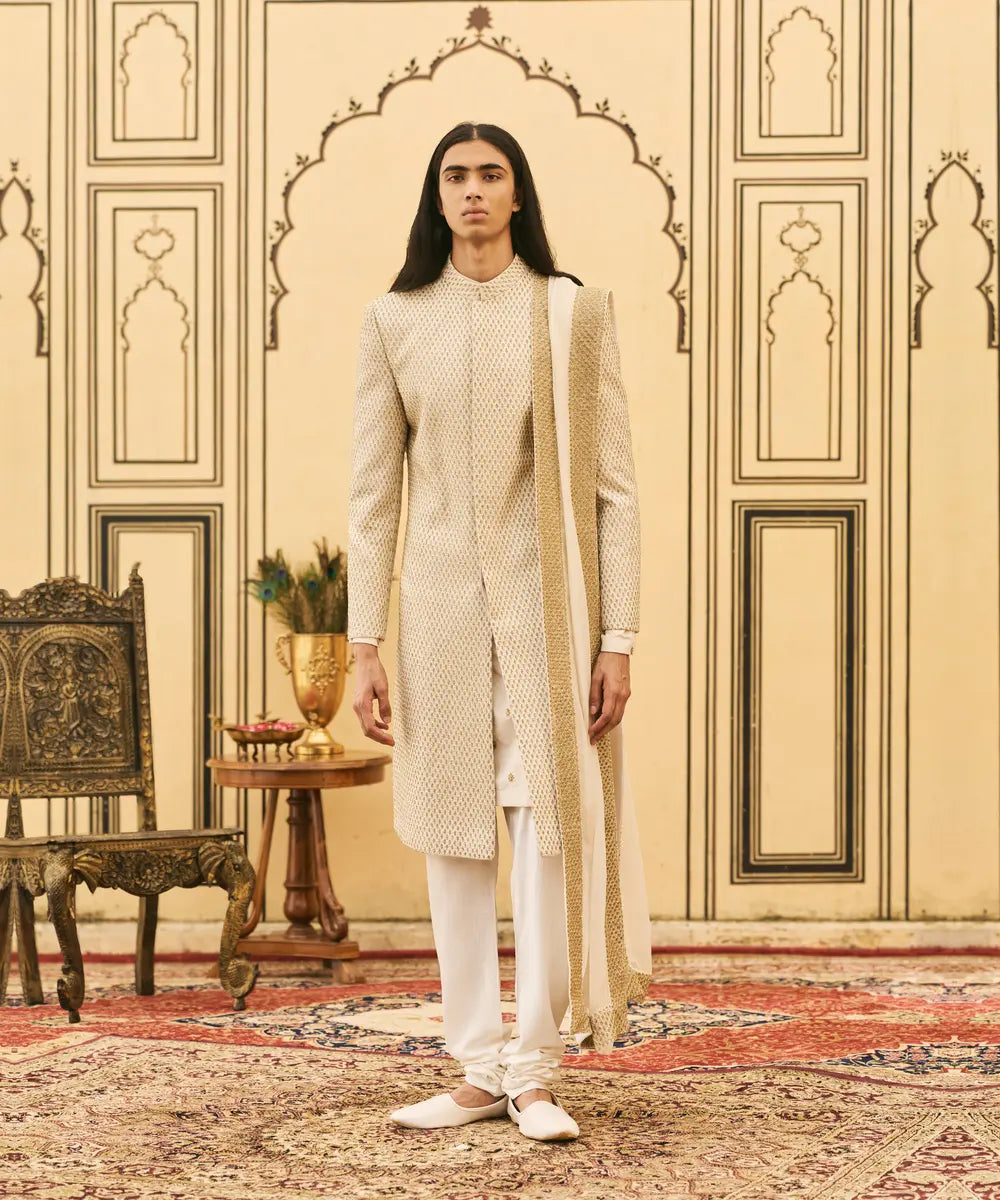 Haimavati Brocade Sherwani Set