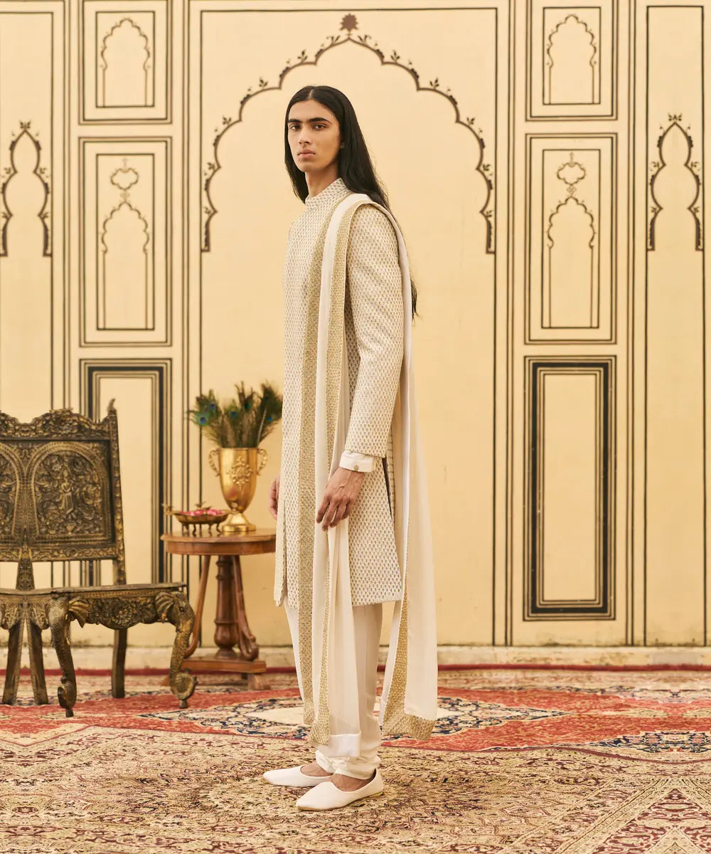 Haimavati Brocade Sherwani Set