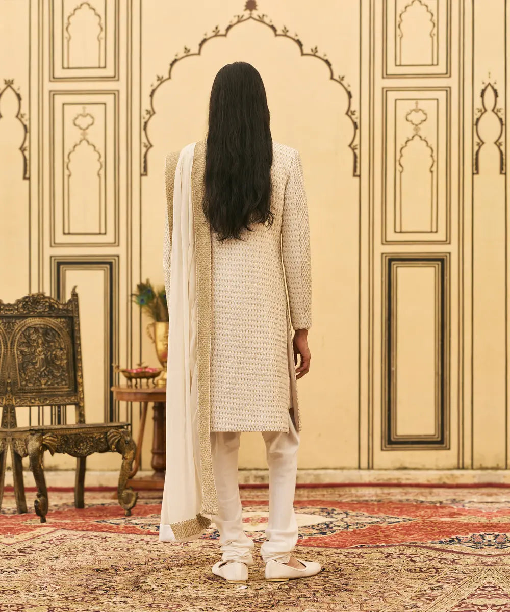 Haimavati Brocade Sherwani Set