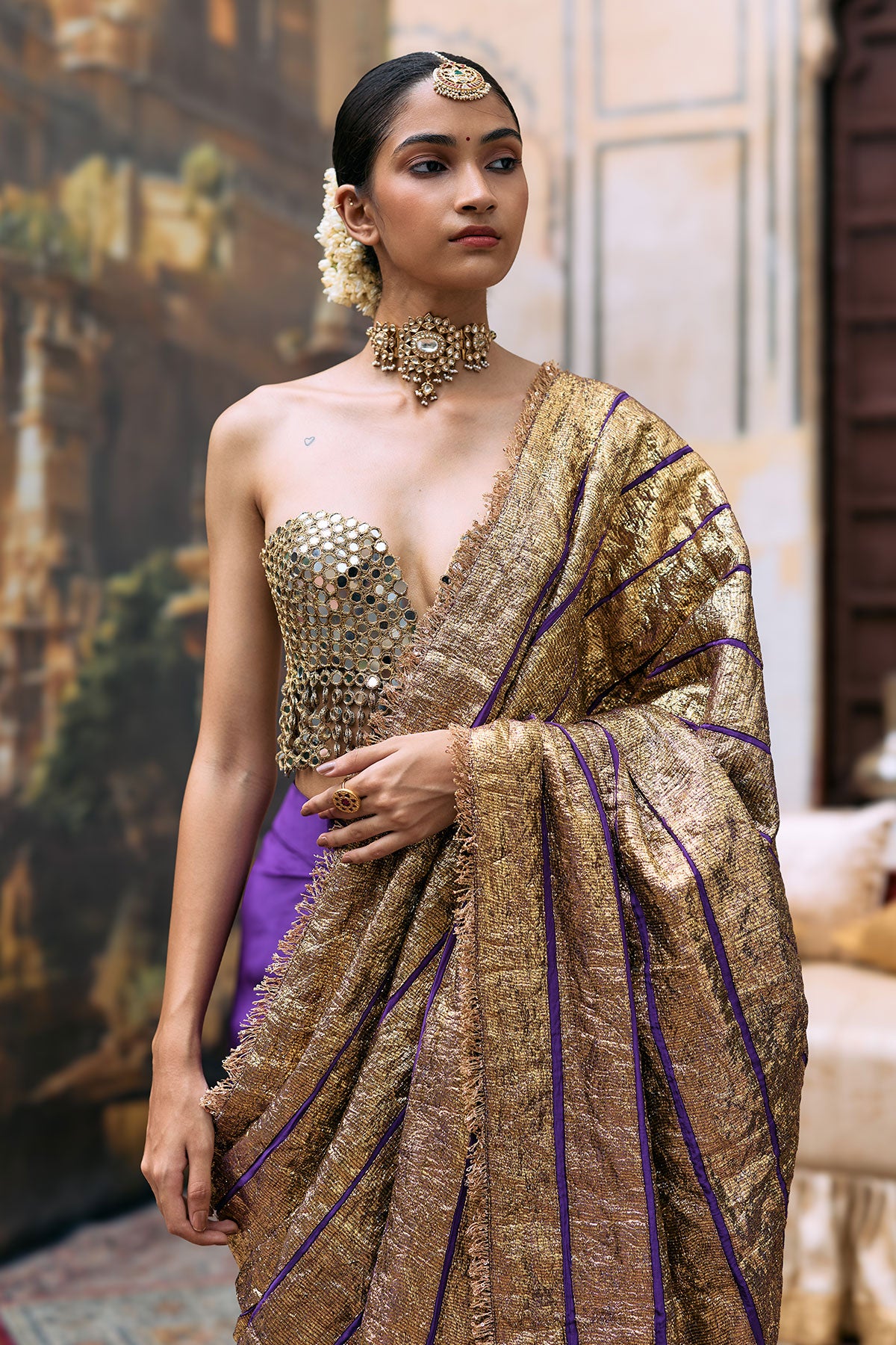 Svarnaalata Saree Set